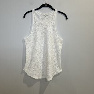 Aritzia Wilfred Volant Tank‎ Top Lace Size Medium
